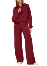 Adox Women’s Wide-Leg Tracksuit Set