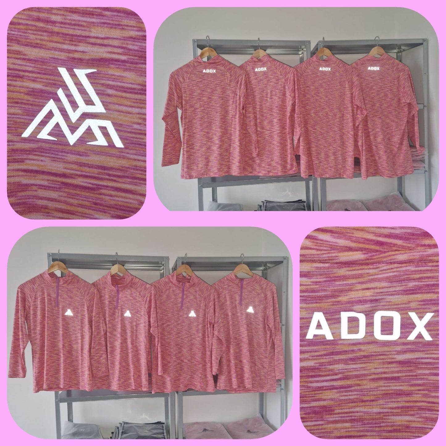 Womens Adox 1/4 Zip Activewear Top