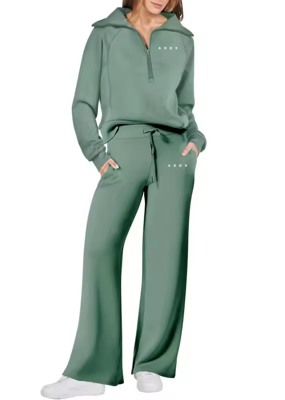 Adox Women’s Wide-Leg Tracksuit Set